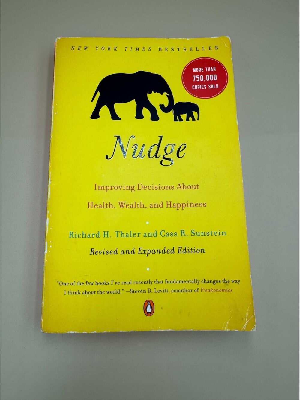 Nudge : Improving Decisions About Health , Wealth , and Happiness - Thaler , Ric